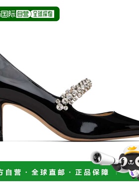 香港直邮Jimmy Choo 周仰杰 女士 黑色 Bing 65 高跟鞋 BINGPUMP6