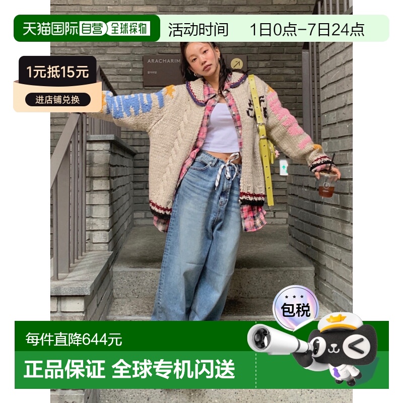 ASIF CALIE 女士女装/女士精品牛仔裤CA24CPT005BL WIDE STRING DE