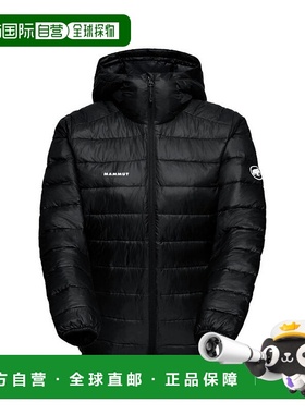 日潮跑腿MAMMUT猛犸象 Crag 保暖连帽夹克 black M1013-03420防风