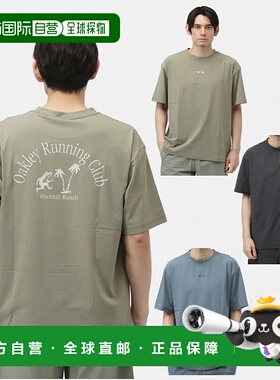 日本直邮OAKLEY-Oakley Men's Track and Field/跑步短袖T恤Pursu
