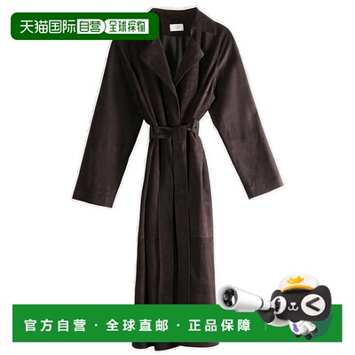 香港直邮The Row 女士 Row Solana 繫帶大衣 10305L269风衣