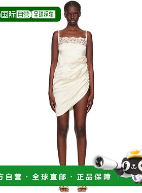 1h可退 香港直邮潮奢 Jacquemus 女士 灰白色 Le Chouchou 系列 L