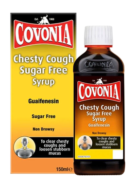 欧洲直邮英国药房Covonia无糖止咳糖浆清热化痰止咳喉咙疼快速