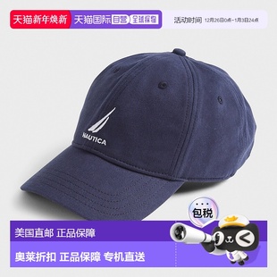 男式 Class 自营 海军蓝 诺帝卡 刺绣帽 美国奥莱直发 Nautica