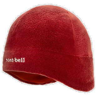 日潮跑腿Montbell蒙贝欧ClimaPlus 200冬季抓绒保暖护耳帽1118735