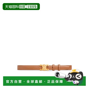 1h可退 香港直邮Celine 思琳 女士 中号 TRIOMPHE TAURILLON 腰带