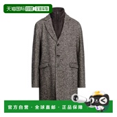 香港直邮潮奢 brown棕色 Herno 1h可退 男士 大衣 舒适时尚