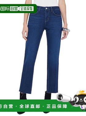 自营L'AGENCE Mirlana Low-Rise Stovepipe Harlan Straight Leg