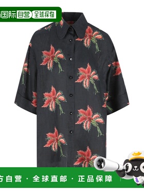 1h可退 香港直邮Valentino 翻领短袖衬衫 BAA0F5A5M