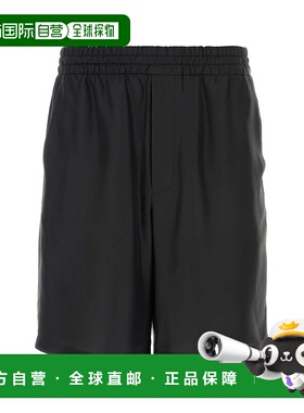 香港直邮PRADA 男士短裤 SPH376SOOO1QWCF0002 SS2025 黑色休闲裤