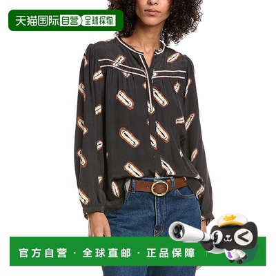 自营ba&sh卡佩拉顶级-黑色 美国奥莱直发