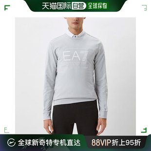 卫衣 男士 阿玛尼 logo图案棉质圆领卫衣休闲 新款 香港直邮ARMANI