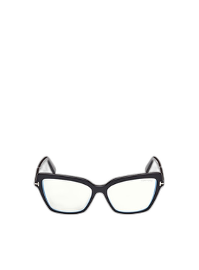香港直邮TOM FORD 女士眼镜 FT5948B001 SS2026 白色 猫眼形框平