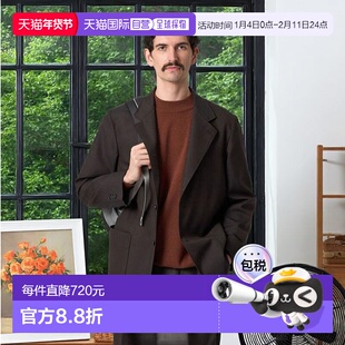 1h可退 日本直邮Steven Alan  羊毛牛津单排两粒扣西装夹克独特