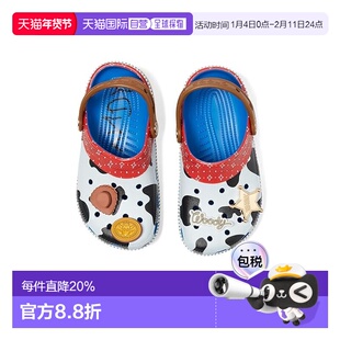 1h可退 香港直邮Crocs 卡骆驰 女童 Toy Story 经典款木底鞋(小童