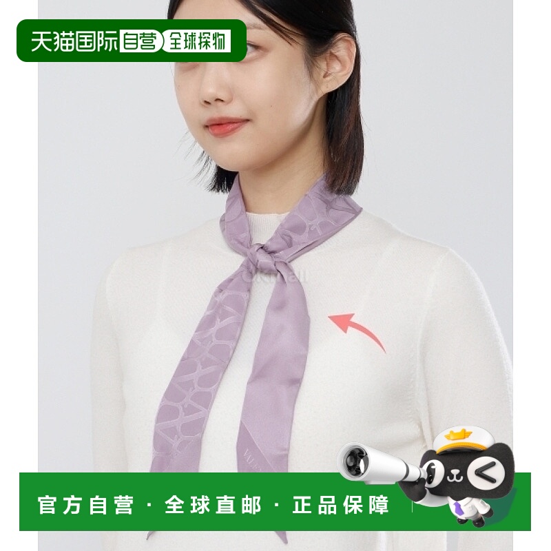 韩国直邮VALENTINO  5W0E6017 IUQ GY1 / 5W2E6017 IUQ GY1 围巾
