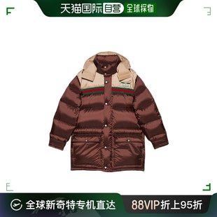 男士 古驰 香港直邮Gucci 710577Z8A4A 99新未使用 徽标羽绒服