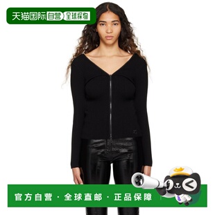 黑色 女士 Extra Zip 123MGI007F 1h可退 开衫 香港直邮Courreges