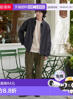 日本直邮coen 牛仔拉链开衫外套 CO3322EM013702夹克