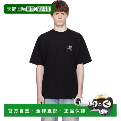 1h可退 香港直邮Represent 男士 黑色 Grand Vintage Hand Drawn