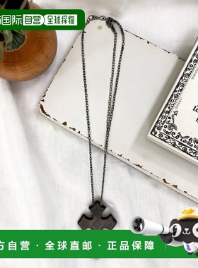 1h可退 日本直邮WEGO 男装 PU压纹logo十字项链 WE25AW12SG0003