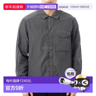 韩国直邮CP COMPANY Chrome-R 全拉链外套式衬衫 (18CMOS095A 005