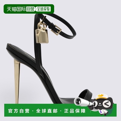 香港直邮潮奢 Tom Ford 汤姆 福特 女士 黑色凉鞋 W2272LKD002PNA