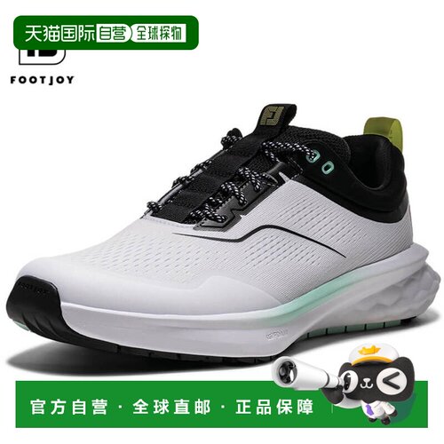 日本直邮FootJoy FJ QUANTUM LACED 男士无钉高尔夫鞋 57065 白色
