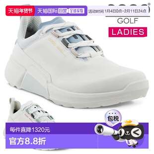 ECCO BIOM H4 Lace 女士防水无钉高尔夫球鞋108603）