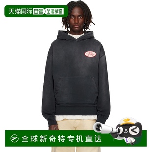 Station 連帽 男士 1h可退 黑色 Oversized 香港直郵AMIRI Patch