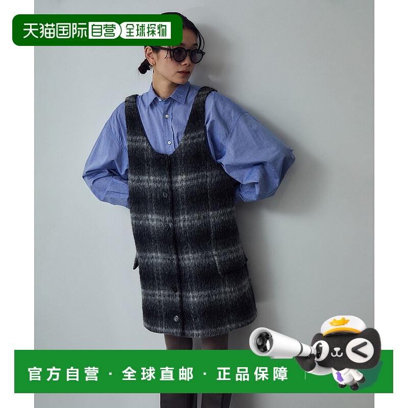 1h可退 日本直邮SALON adam et rope' 女装 深U领迷你吊带裙 2025