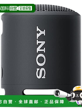 【日本直邮】便携式扬声器SRS-XB13 BC黑色防水防尘IP6电池驱动16