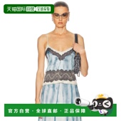 香港直邮Diesel 迪赛 女士 1h可退 V领吊带背心 A167490IKAS性感