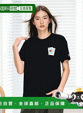 韩国直邮IST KUNST 上衣T恤 IK2CMMT513ABK