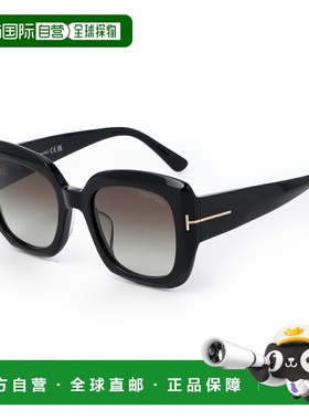 日本直邮Tom Ford FT1220 F 01B Carla 女士太阳镜黑色