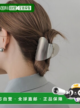 1h可退 日本直邮SMELLY 女士 偏光珍珠仿水晶发夹 SM442RC023抓夹