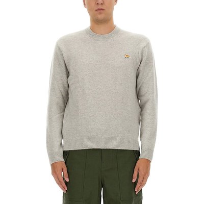 MAISON KITSUNÉ 男士针织毛衣 LM00813KT1006LIGHTGREY