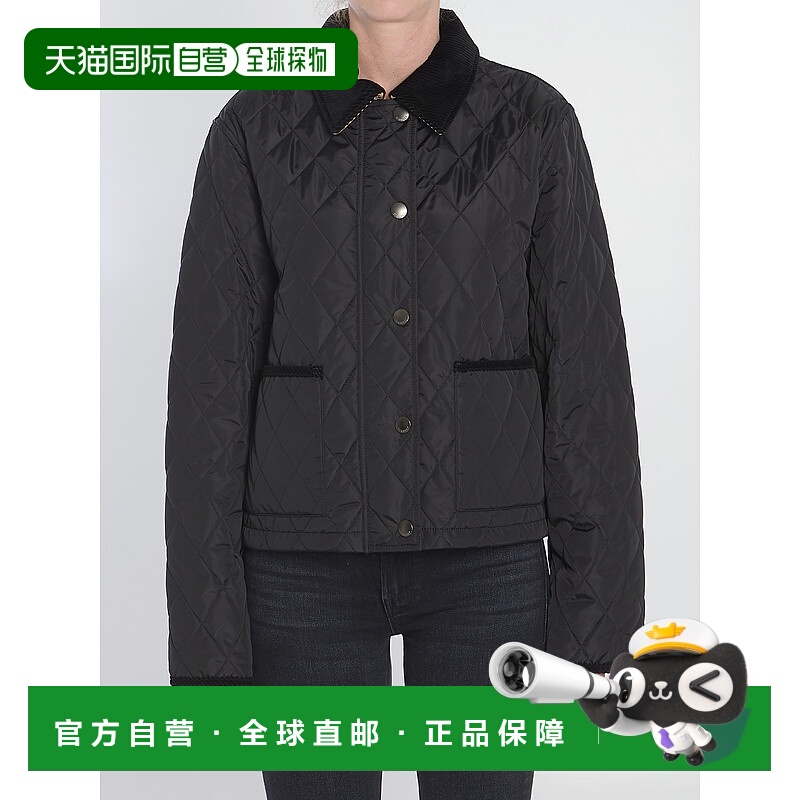 1h可退 香港直邮BURBERRY 女士夹克 8107465C1900 AW2025 黑色 Bl