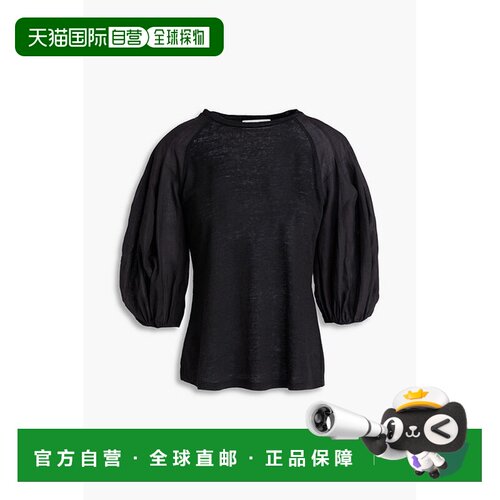 1h可退 香港直邮潮奢 ZIMMERMANN 女士 纱质-麻质针织上衣 4590TF