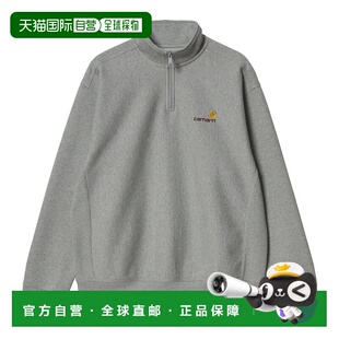 Zip Half American Script Gre 日本直邮Carhartt Sweatshirt WIP