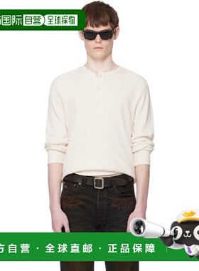 香港直邮ralph lauren rrl 拉夫 劳伦RRL 男士 灰白色亨利衫 7825