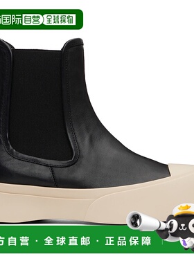 1h可退 香港直邮潮奢 Marni 玛尼 男士 黑色 Nappa Leather Pablo