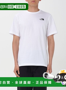 香港直邮THE NORTH FACE 男士T恤 NF0A87NPFN41 CO 白色 短袖T恤