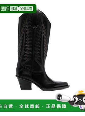 香港直邮Paris Texas 侧面拉环短筒靴长筒靴 PX854XTJLT
