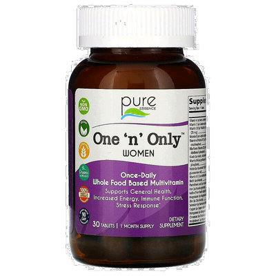 香港直发Pure Essence片剂女性复合维生素健康补充剂30片矿物质