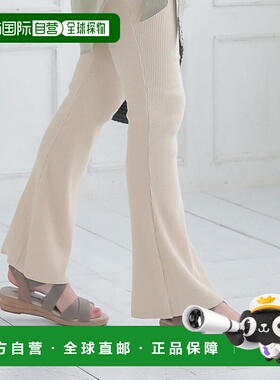 日本直邮KOBE LETTUCE 交叉橡胶低楔形凉鞋 KO5653BW02422