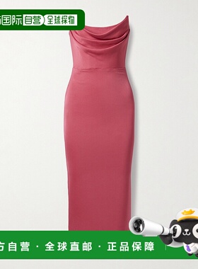 1h可退 香港直邮潮奢 ALEX PERRY 女士 中长连衣裙 D1269SS24GARN