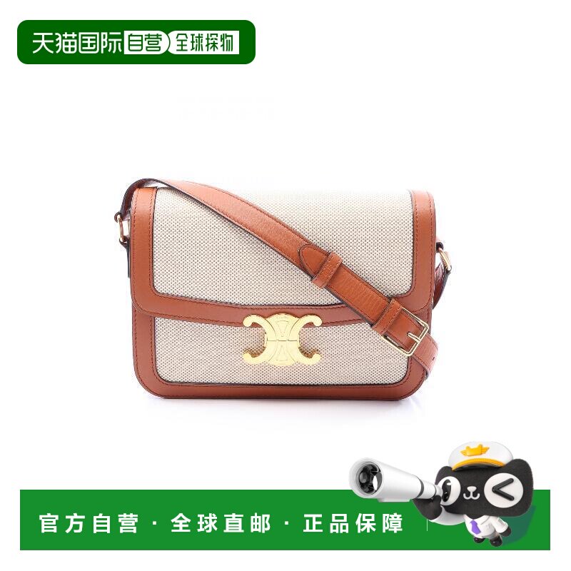 日本直邮中古二奢Celine赛琳女包A级95新Classic Triomphe凯旋门图片