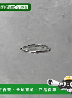 1h可退 日本直邮SBG 男女同款可调节银色设计戒指 sbgrg060