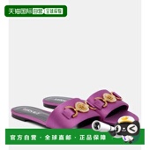 范思哲 绸缎凉拖 女士 香港直邮versace Medusa 001180拖鞋